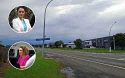 Rotorua Mayor Tania Tapsell and Rotorua Airport chief executive Nicole Brewer have had their say on a disputed road upgrade with NZTA. Photo / NZME