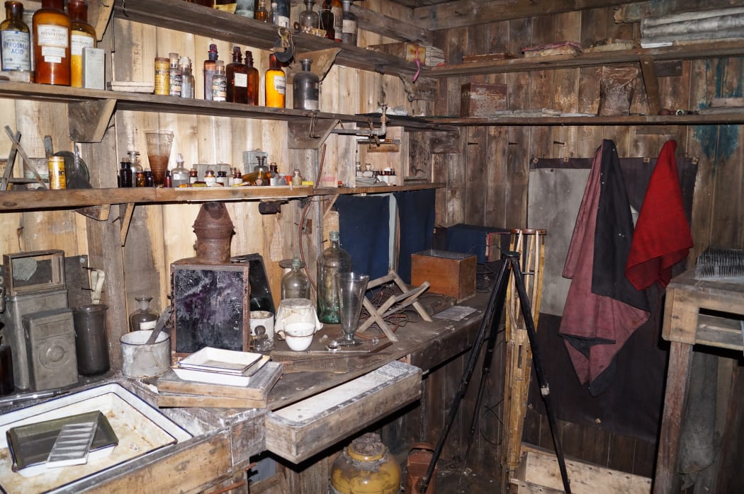 Ponting's darkroom