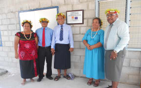 Kiribati President Taneti Maamau and Madame Teirang Maamau (on the right of the picture)