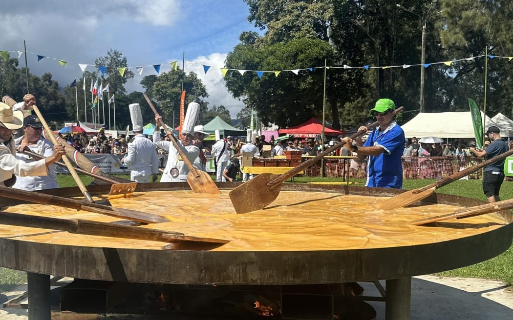 The giant omelette in Dumbéa celebrates 40 years