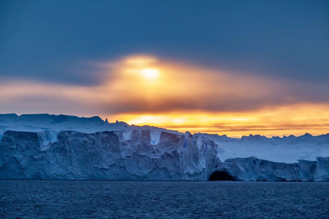 The Vanderford Glacier is slowly sliding into a warming Southern Ocean, contributing to rising sea levels.