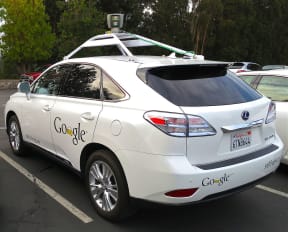 Google's Lexus RX 450h Self-Driving Car