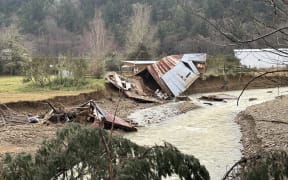 Dovedale flood damage.