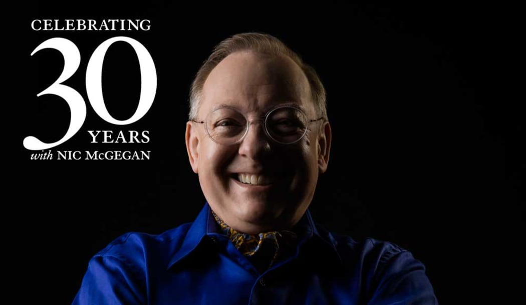 Conductor Nicholas McGegan