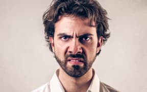 angry man