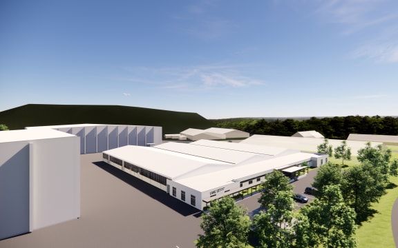 An artist's impression of Lane Street Studios