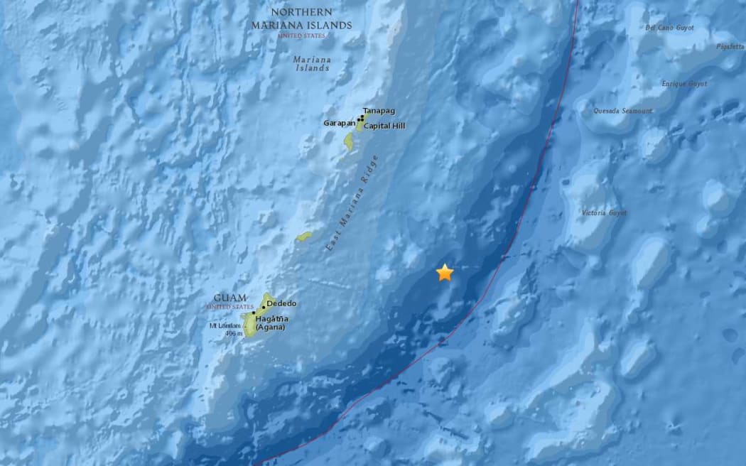 A 6.2 earthquake struck to the east of the Northern Marianas group, 2018-02-11 23:14:18 UTC.