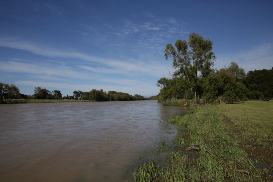 A man is missing after swimming in the Hutt River last night.