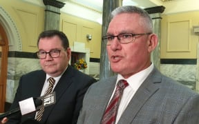 Finance Minister Grant Robertson and Tourism Minister Kelvin Davis.