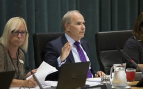 Mayor Len Brown at the Auckland Council debate over its proposals for zoning and density housing in the city.