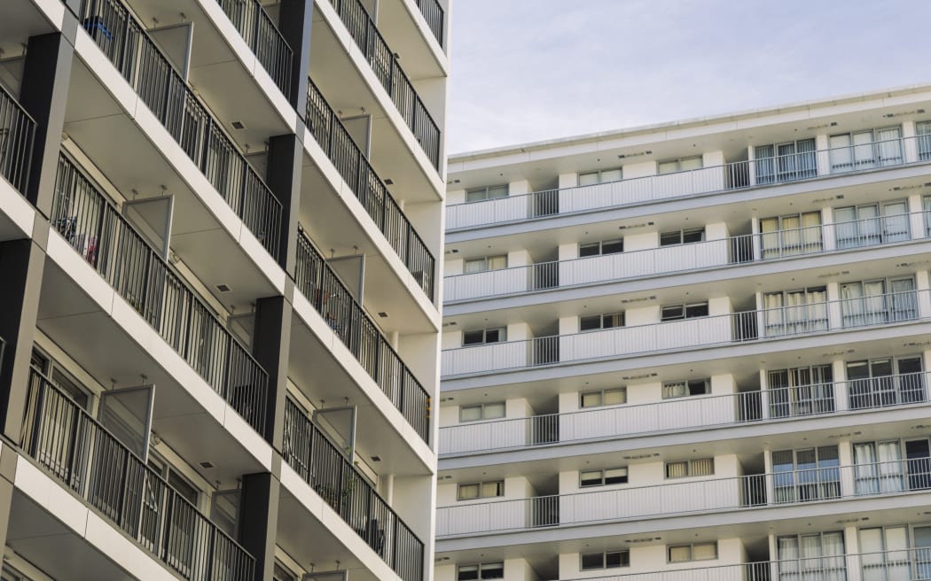 An apartment on Hobson Street in central Auckland.