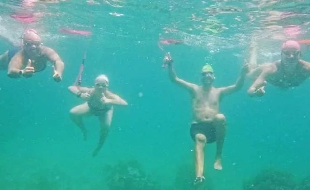 Ellie has been swimming 10km a day for 10 days to support a Huntington's disease charity