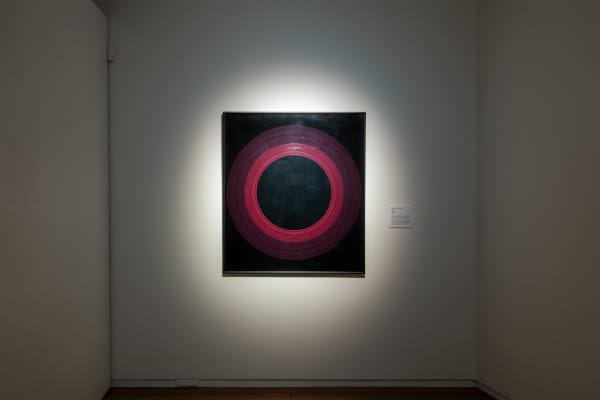 Ralph Hotere. Exhibition Te Ao Hurihuri at Wairau Maori Art Gallery