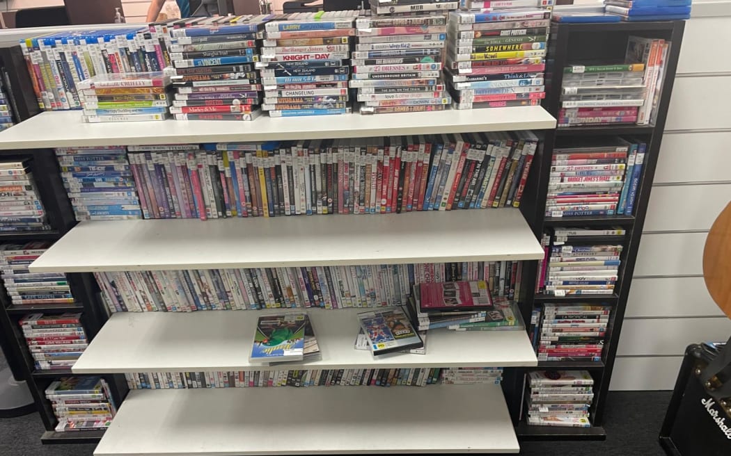DVDs at Dollar Dealers selling for $1 each
