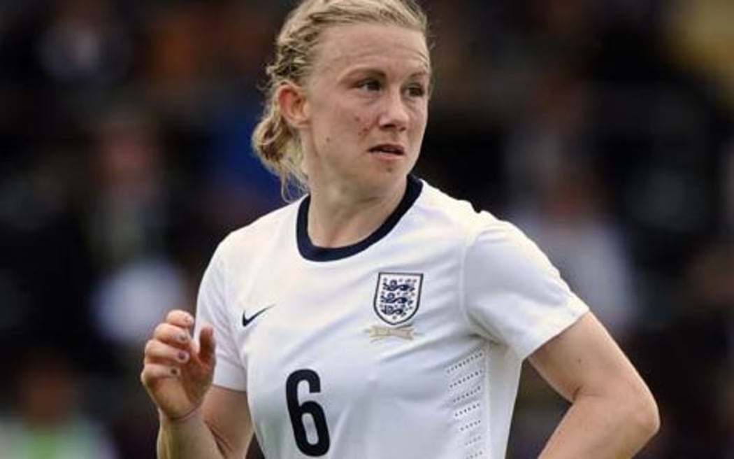 England defender Laura Bassett