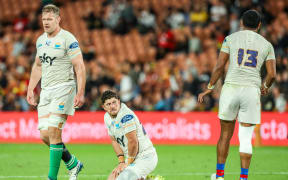 Moana Pasifika's Patrick Pellegrini during the Chiefs vs Moana Pasifika, Super Rugby Pacific match at FMG Stadium, Hamilton, New Zealand on Friday 6 March 2026. Photo: DJ Mills / Photosport