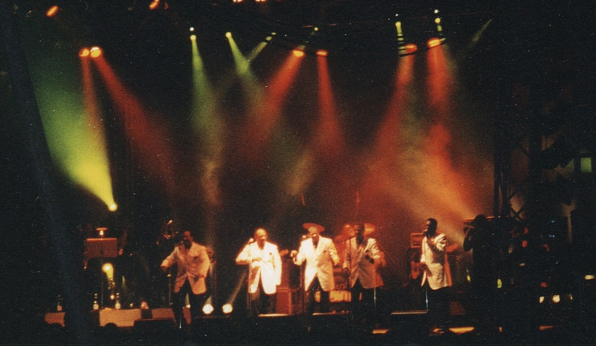 The Temptations during Gurtenfestival 2000 (Bern/Switzerland)