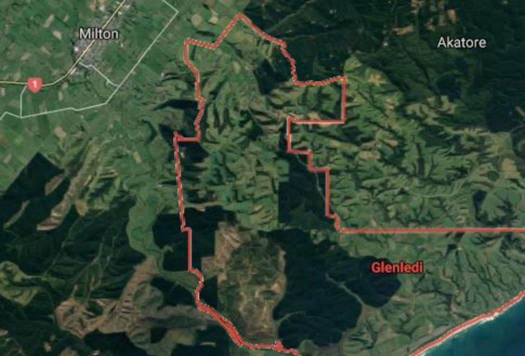 The first crews on the scene found a 300m by 300m fire burning underneath mature trees in the rural Glenledi area.