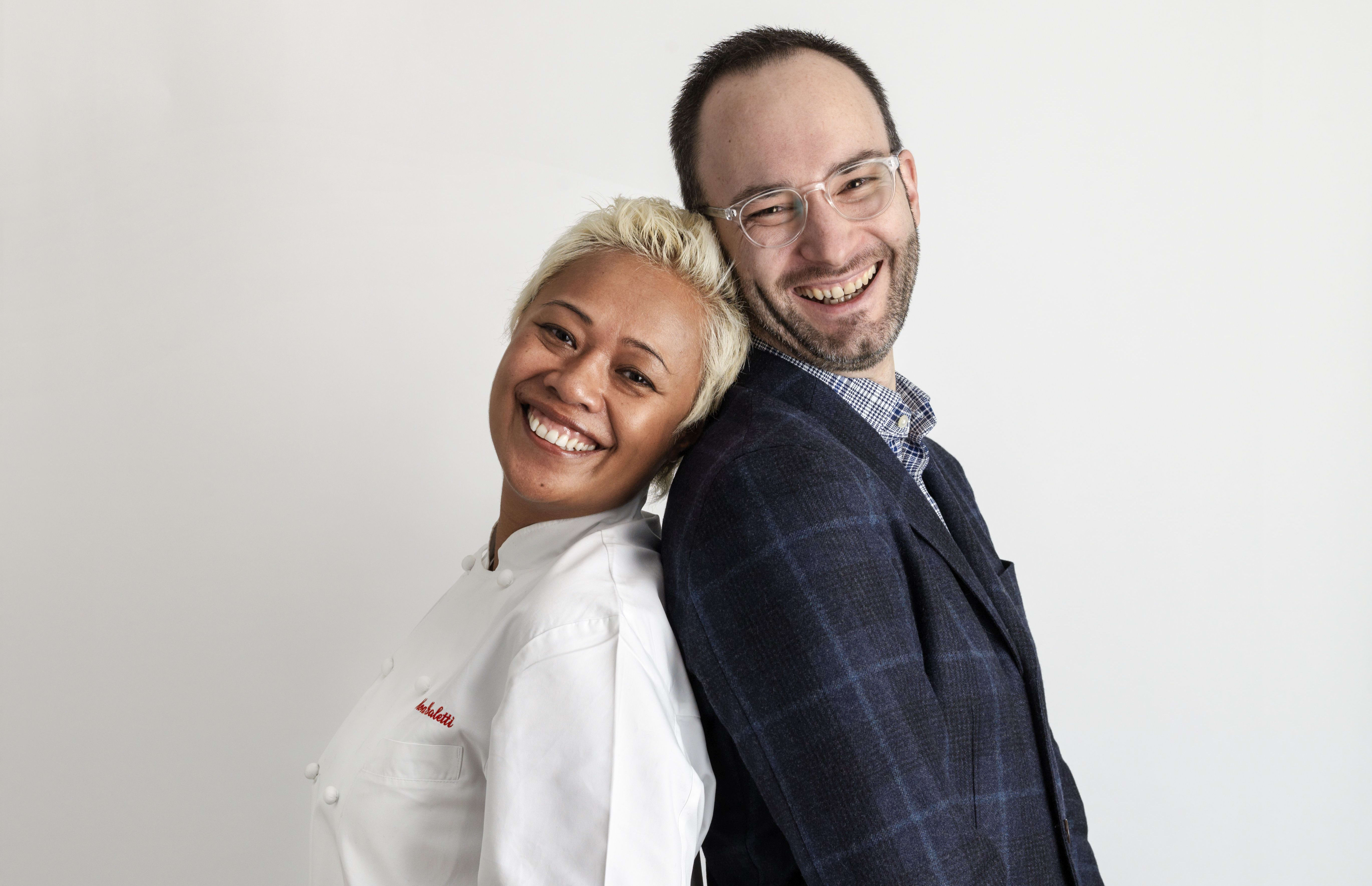 Monica Galetti and David Galetti