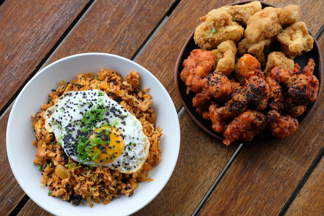 Meals from Yutak Son's Korean make-at-home food kit for Chuseok, called (Gaja / Gwaja), which translates as Let’s go / Snacks!