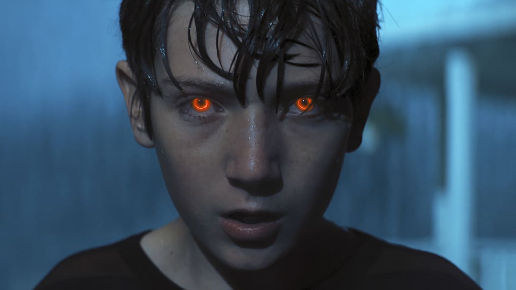 Jackson A. Dunn stars as Brandon in Brightburn.