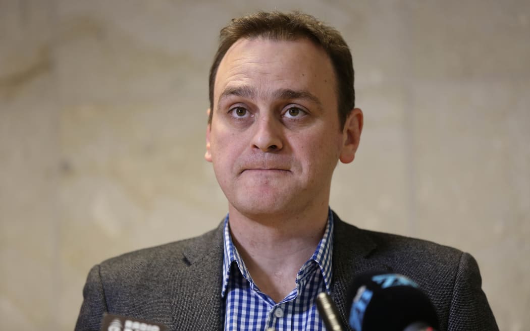 Lecretia Seales' husband Matt Vickers after her death and the judge's decision