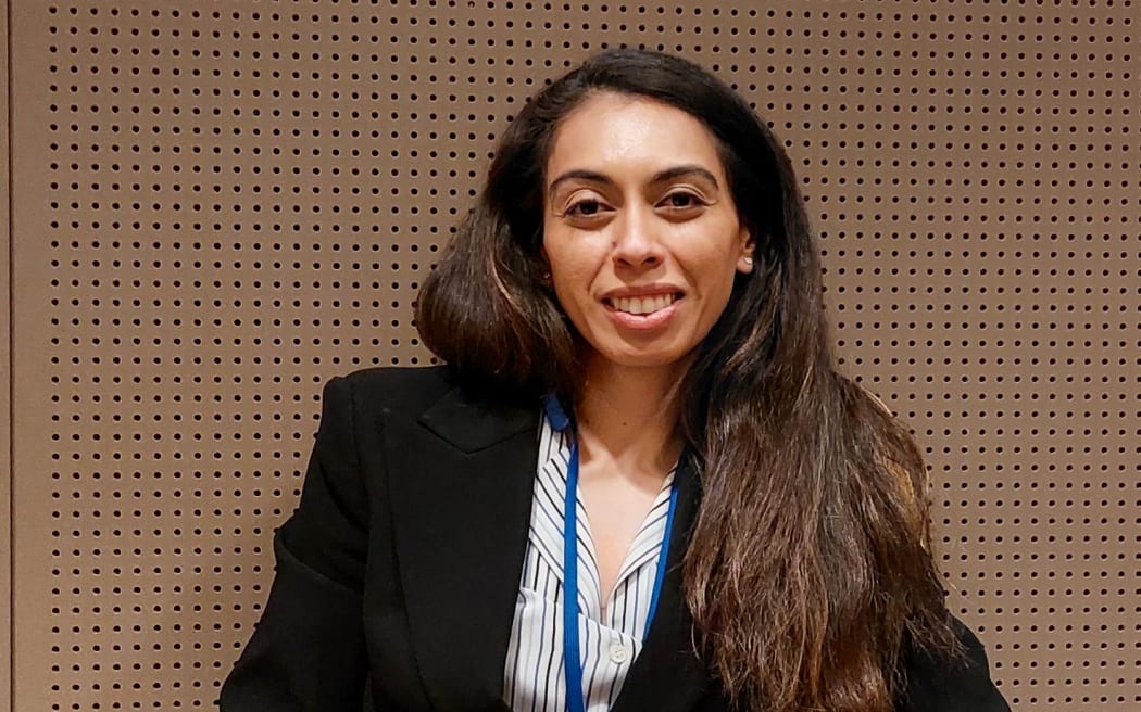 Palau's UN representative Ambassador Ilana Seid