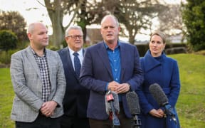 National Party leader Todd Muller in Ashburton on 8 July, 2020.