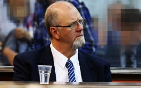 Mark Lundy at the High Court in Wellington on Wednesday.