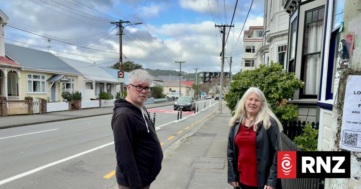 Woman forced to park across bike lane so disabled husband can get into home