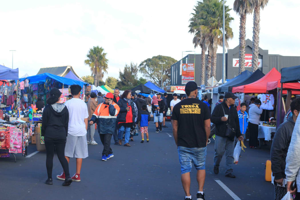 The Mangere Markets.