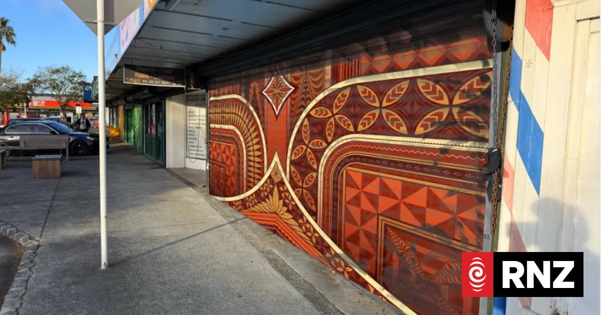 Ōtāhuhu roller doors could be transformed by artwork telling the area's stories