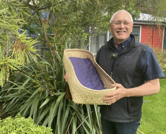 Professor David Tipene Leach has won the 2020 Tahunui-a-Rangi Award for leading the team that developed wahakura for safe shared sleeping.