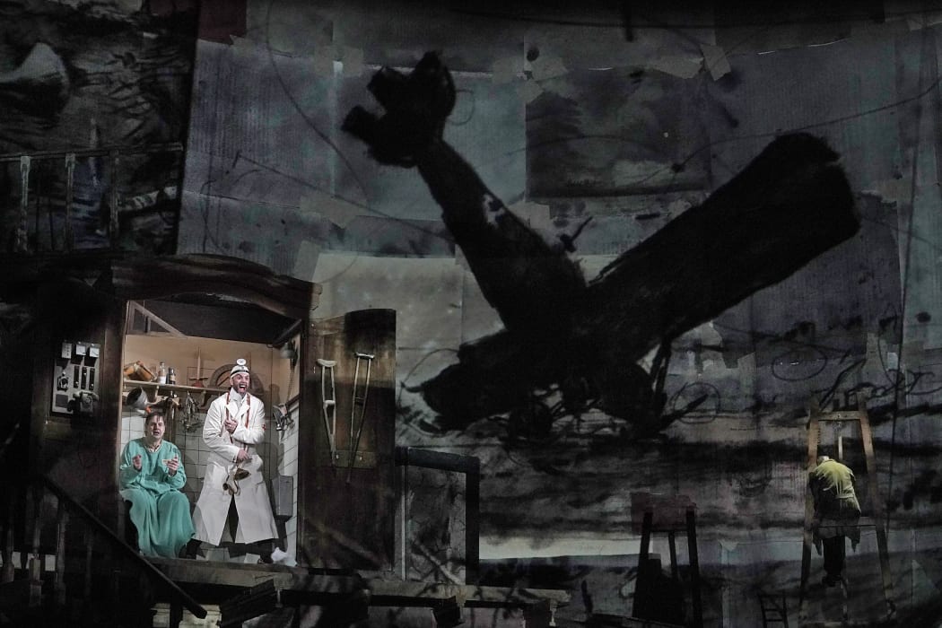 A scene from Wozzeck at The Met