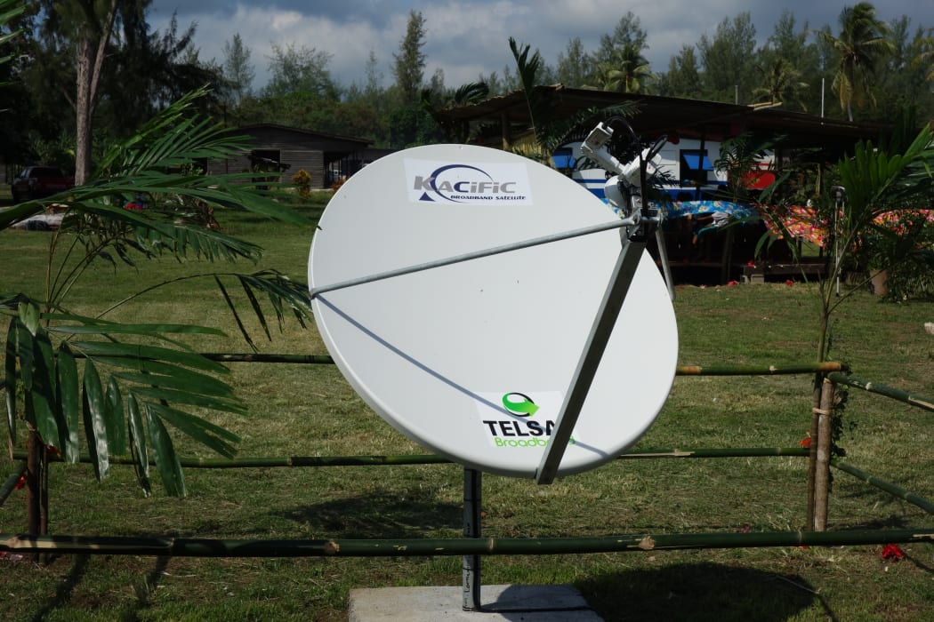 The service at Lambubu Primary School provides internet for hundreds of people in the community.
