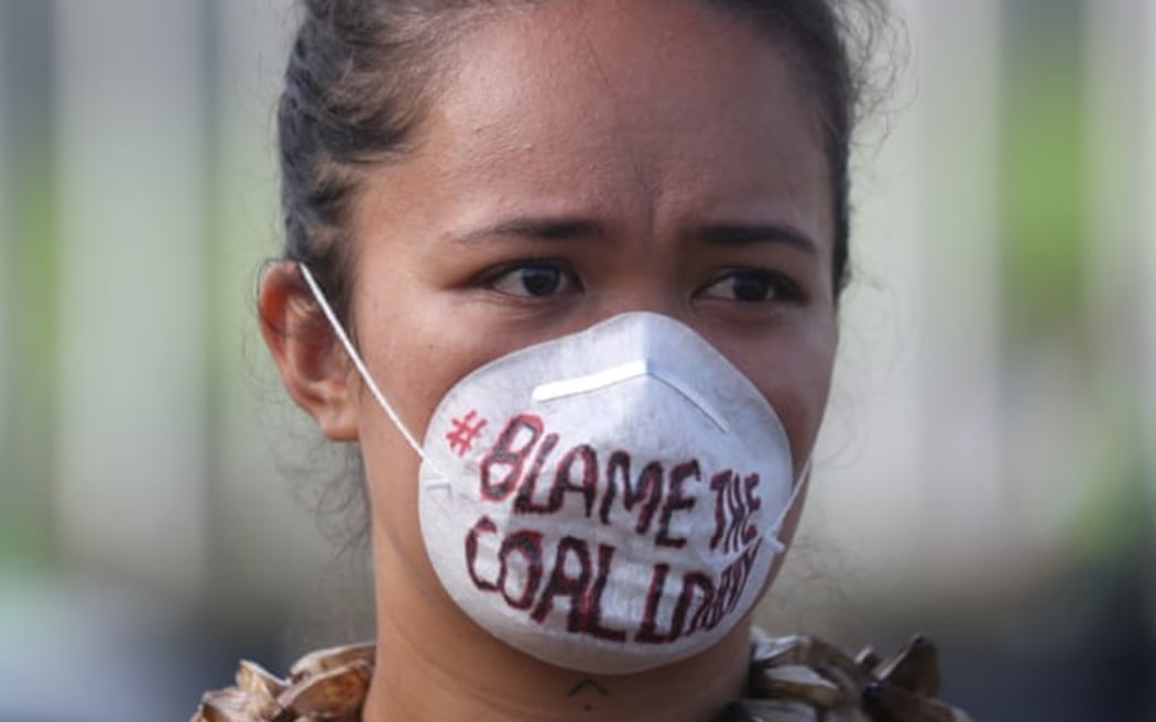 A Pacific climate campaigner
