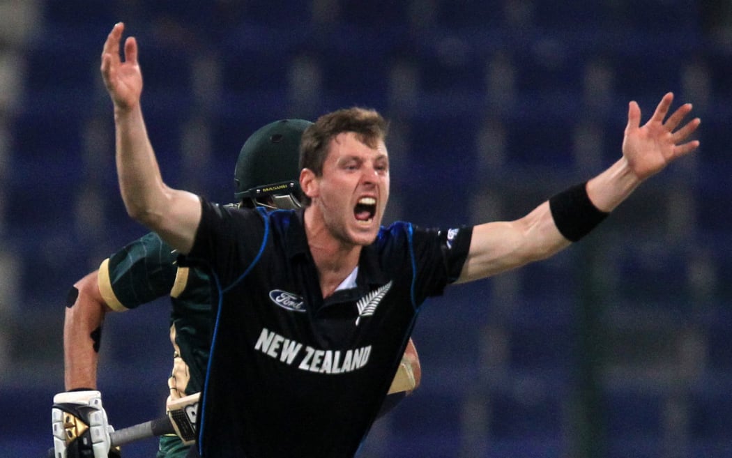 Black Caps bowler Adam Milne