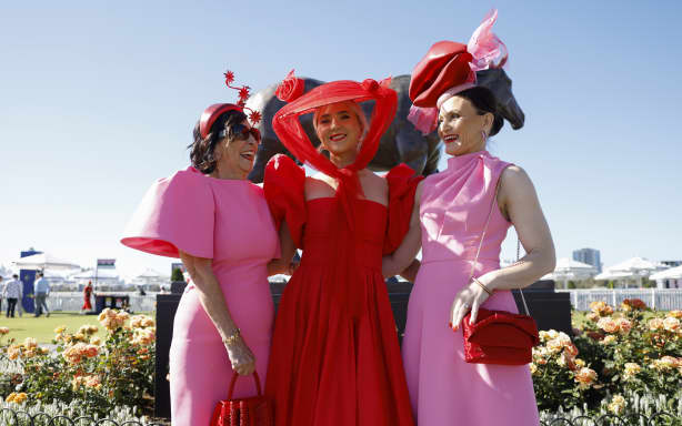 red dress melbourne cup Too revealing': Unforgettable Melbourne Cup fashion moments
