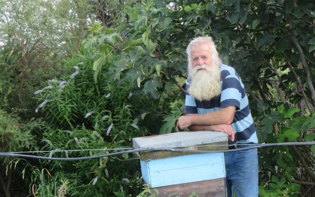 Retired Hawke's Bay beekeeper, Peter Berry. Supplied