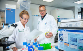 Matthew Nicholson and Emily Parker