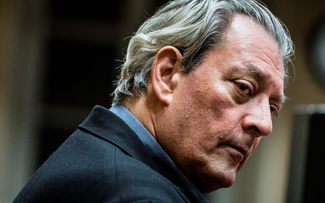 US writer Paul Auster in 2018.