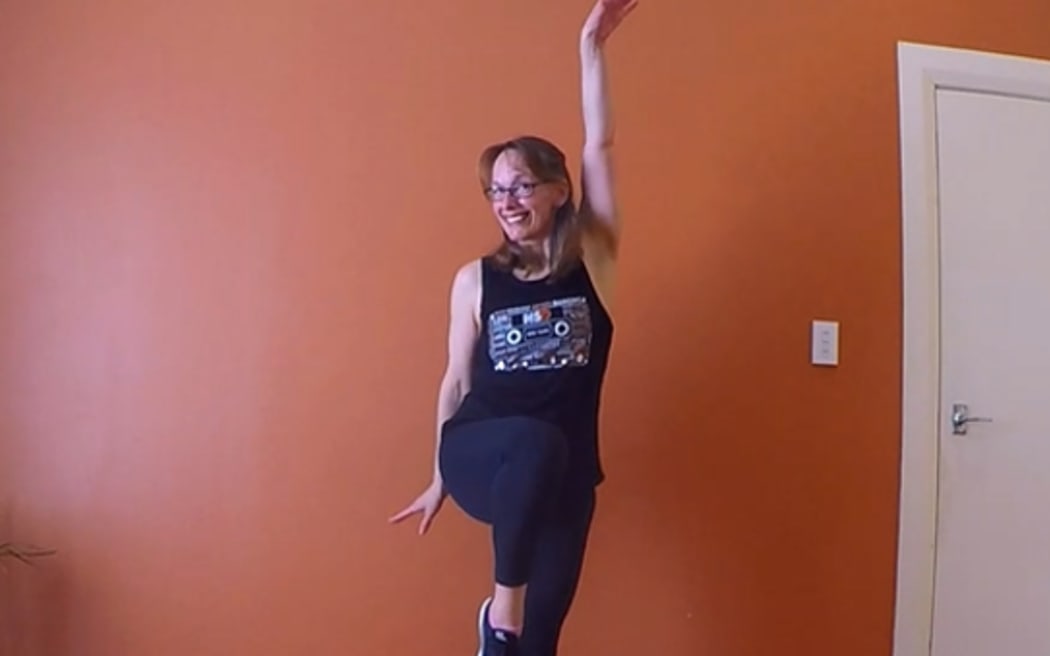 Virginia Keast runs Never Stop Dancing
