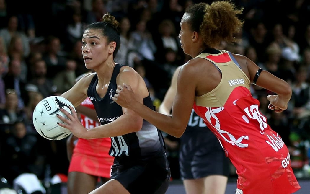 Silver Ferns mid-courter Grace Rasmussen.