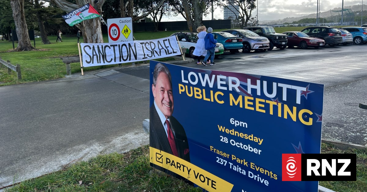 Election live: Winston Peters publicly endorses National's Chris Bishop for electorate seat