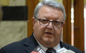 The New Zealand Defence Minister Gerry Brownlee.