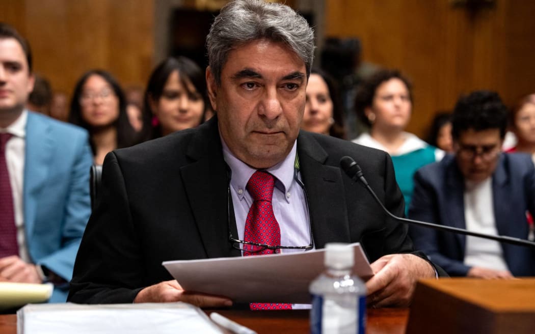 WASHINGTON, DC - APRIL 17: Boeing engineer Sam Salehpour arrives for a Senate Homeland Security and Governmental Affairs subcommittee on investigations hearing titled "Boeing's broken safety culture, focusing on firsthand accounts" at the U.S. Capitol on April 17, 2024 in Washington, DC. In an interview with NBC News, Salehpour says that he thinks all 787 jets should be grounded to allow for proper safety checks of the plane, which has come under fire in recent months following a slew of incidents.   Kent Nishimura/Getty Images/AFP (Photo by Kent Nishimura / GETTY IMAGES NORTH AMERICA / Getty Images via AFP)