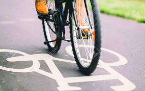 bike in city