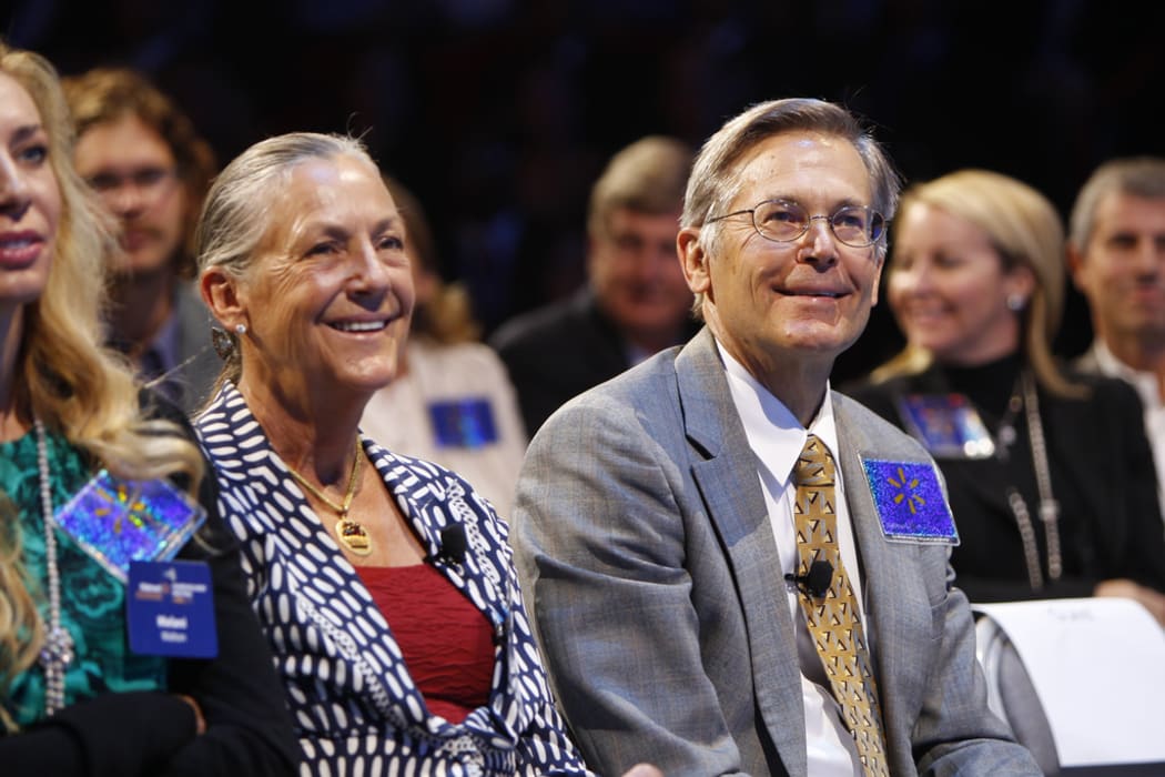 Alice and Jim Walton from Wal-Mart Stores are the richest family in America.