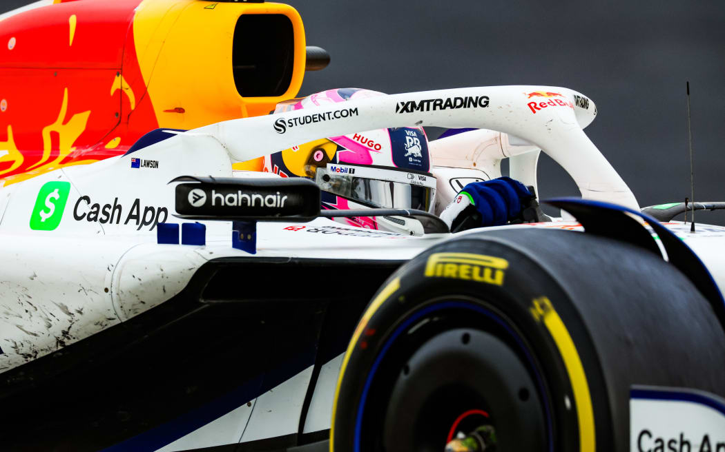 New Zealand F1 driver Liam Lawson.