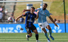 Auckland FC's Guillermo Bartesaghi. A-League Men, Round 15, Auckland FC v Melbourne City FC, Go Media Stadium, Auckland, Saturday 18 January 2025. Copyright Photo: Shane Wenzlick / www.photosport.nz